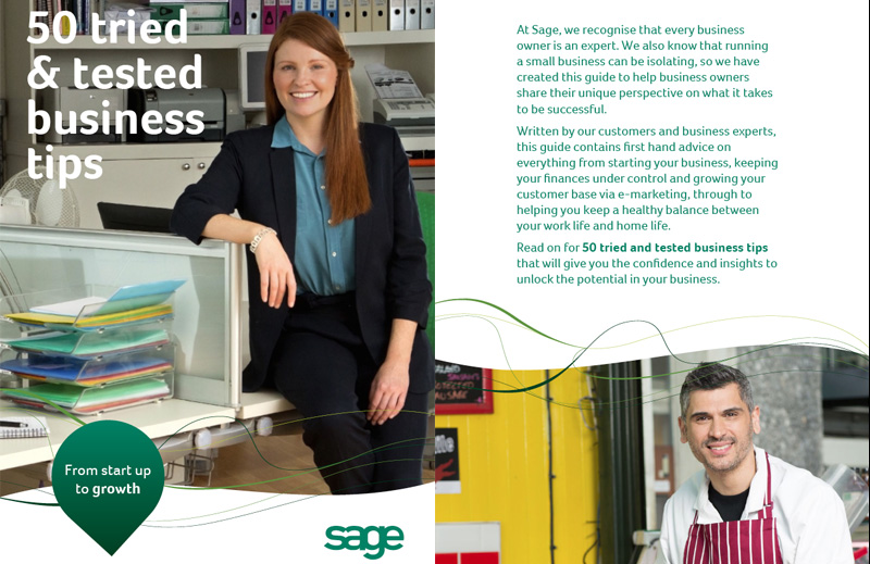 50 Tried and Tested Business Tips from Sage