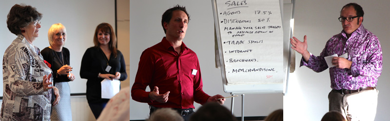 Lynn Tait, Karen Wilson, Claire Williams, Jeremy Corner and Ian Bradley