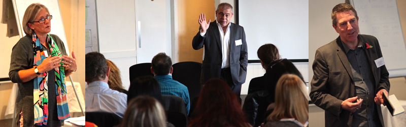 Henri Davis, Miles Robinson and Chris Houfe