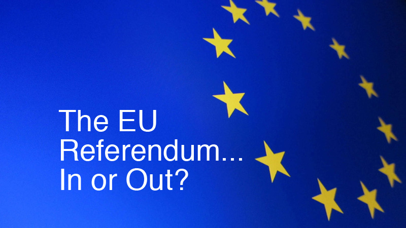 EU Referendum - In Or Out